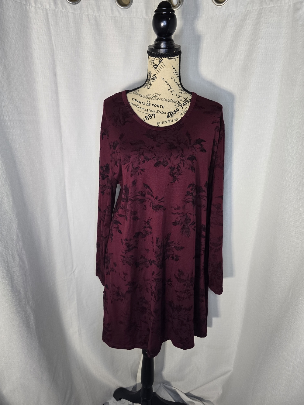 J for Justify Tunic Top